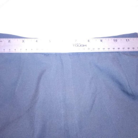 OFFICE CLASS A GREEN 489 POLY/WOOL DRESS UNIFORM SLACKS BLACK STRIPE 10R MG 313 - Picture 6 of 12